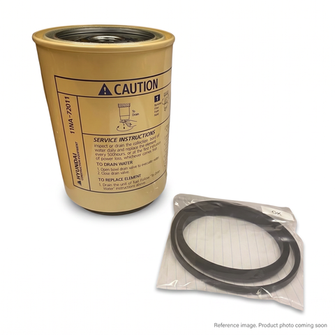 Genuine Hyundai 71L22711 Fuel Filter for R110-7 R140LC R210LC excavator