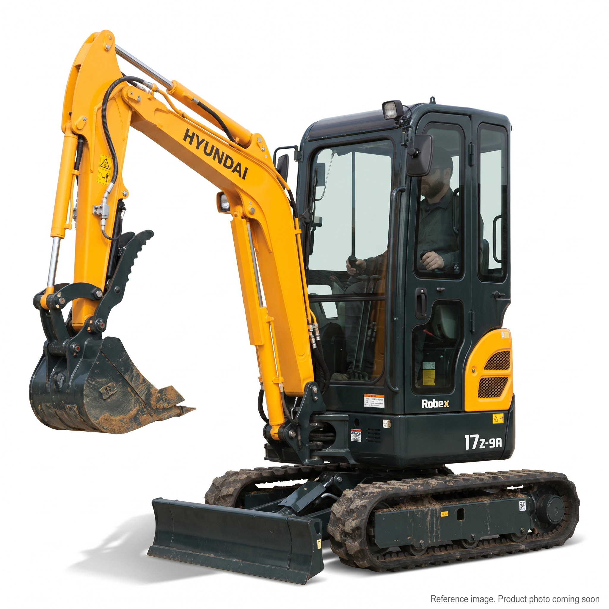 Hyundai Construction Equipment 71WC41140 Cab & Body Parts three-quarter angle product photo | stocked in BC, ships Canada-wide