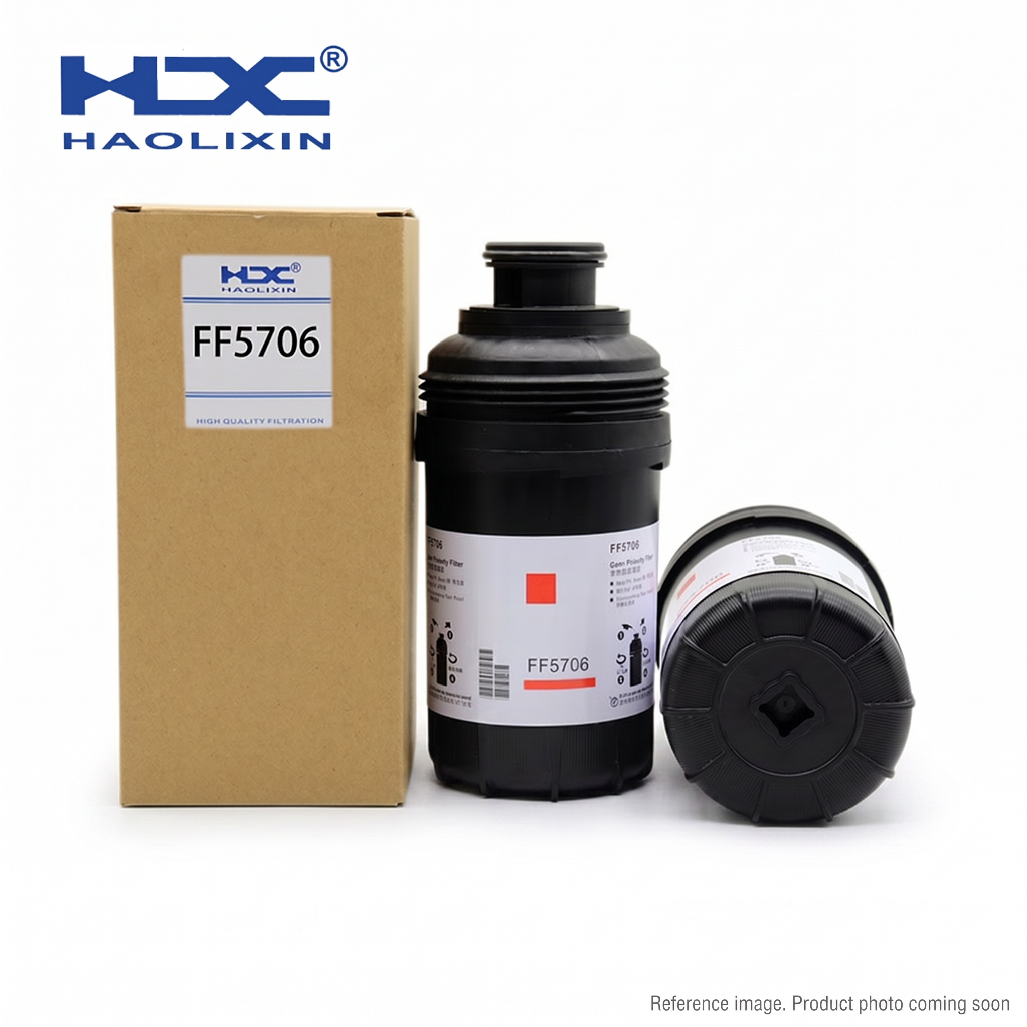 Fleetguard 800154563 Fuel filter alternate angle product photo | stocked in BC, ships Canada-wide