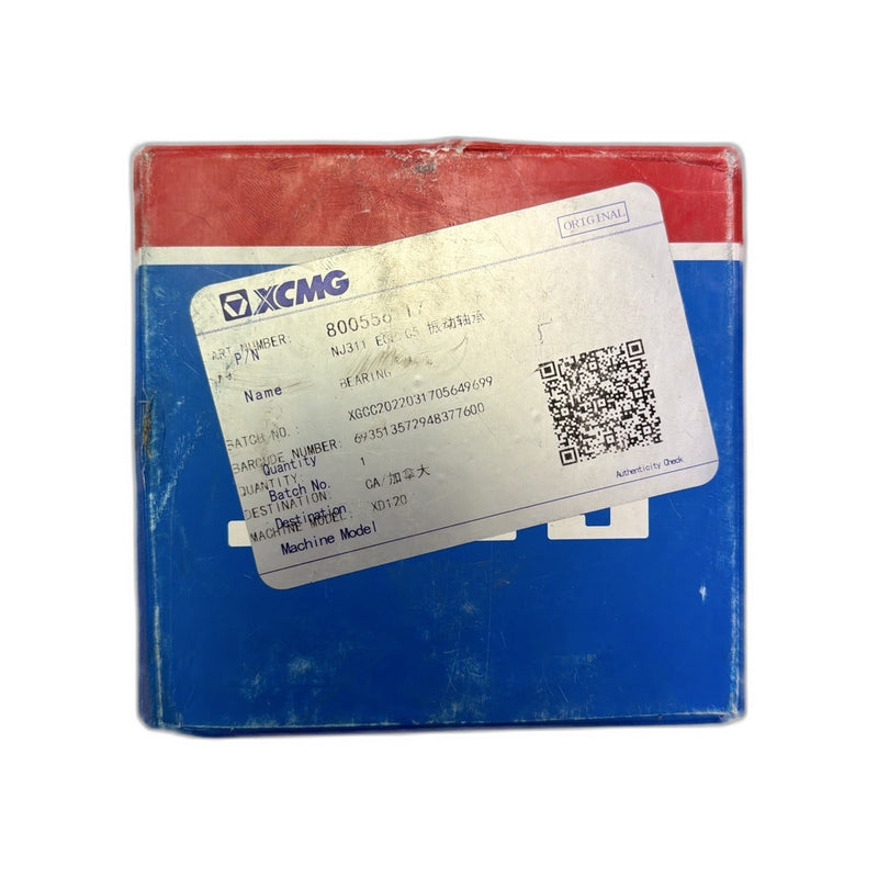 XCMG 800558117 OEM-spec bearing for XD120 road roller