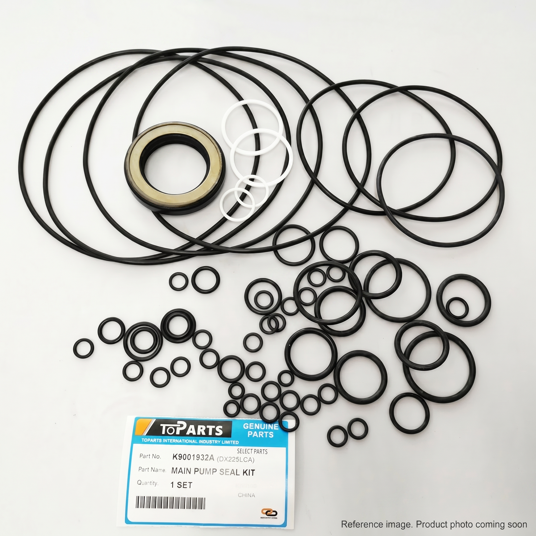 Doosan 8011001 Seals & Seal Kits three-quarter angle product photo | stocked in BC, ships Canada-wide