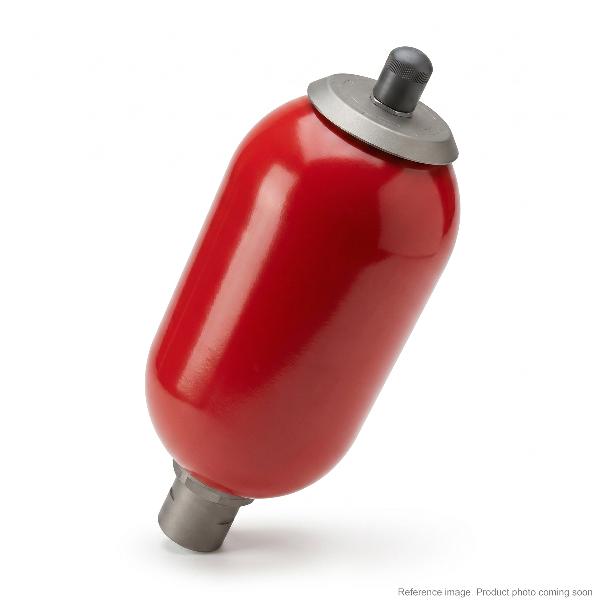 HYDAC 803190055 Hydraulic Accumulators three-quarter angle product photo | stocked in BC, ships Canada-wide