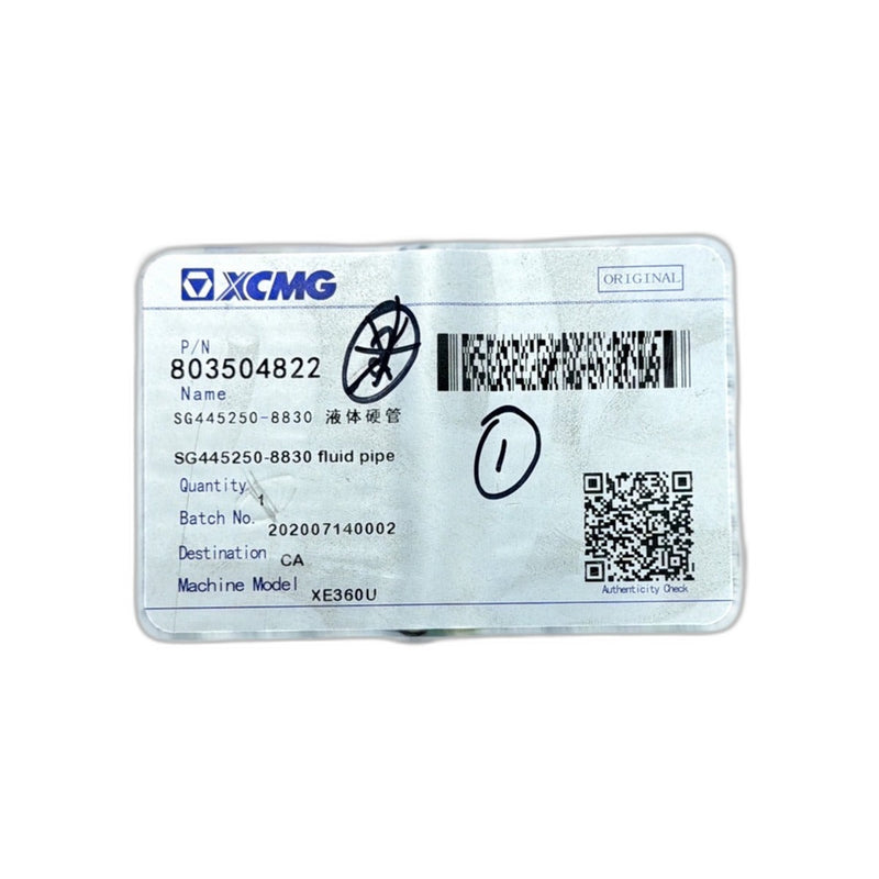 XCMG 803504822 hydraulic part for XE360U excavator