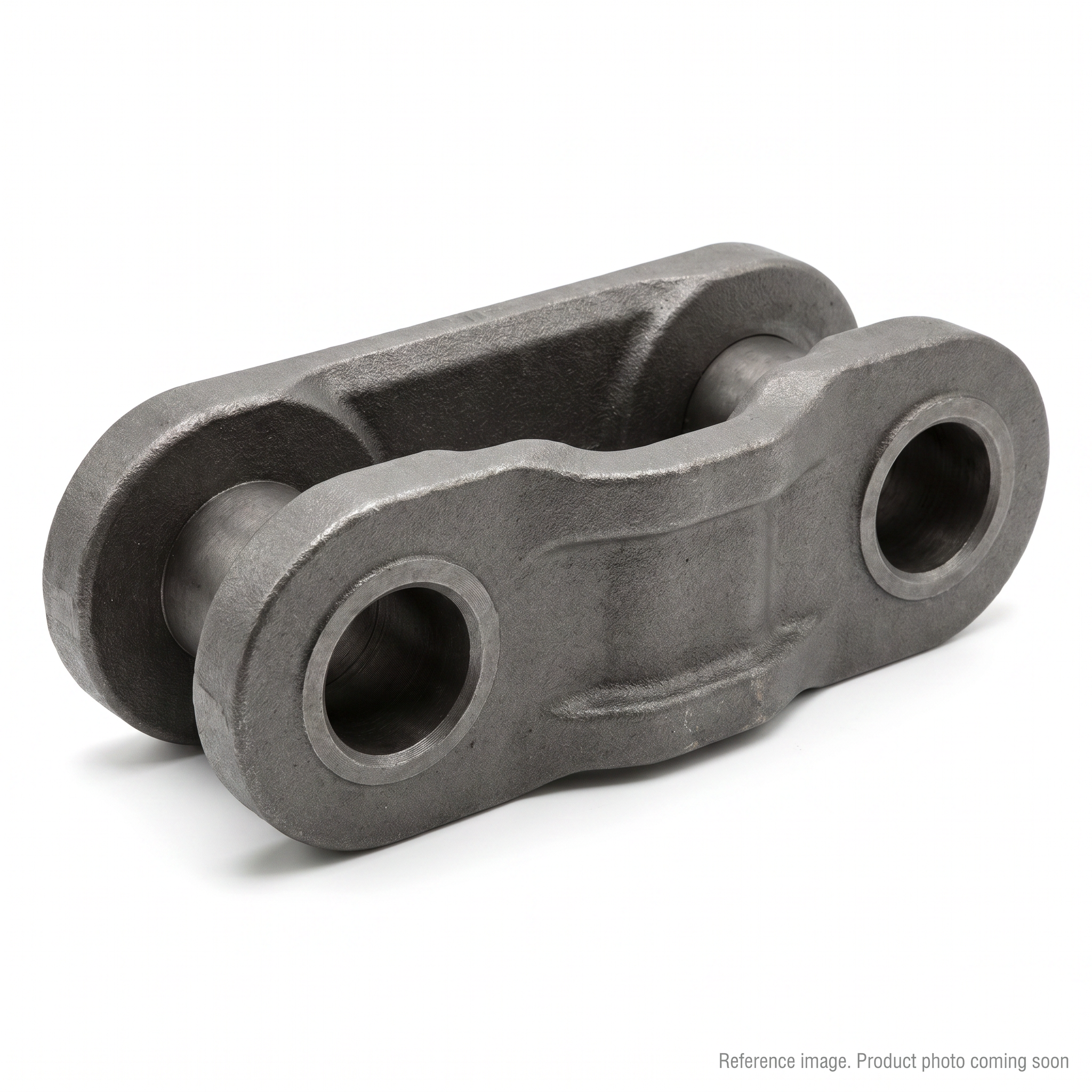 Hyundai 81EH20110 Track Link RH three-quarter angle product photo | stocked in BC, ships Canada-wide