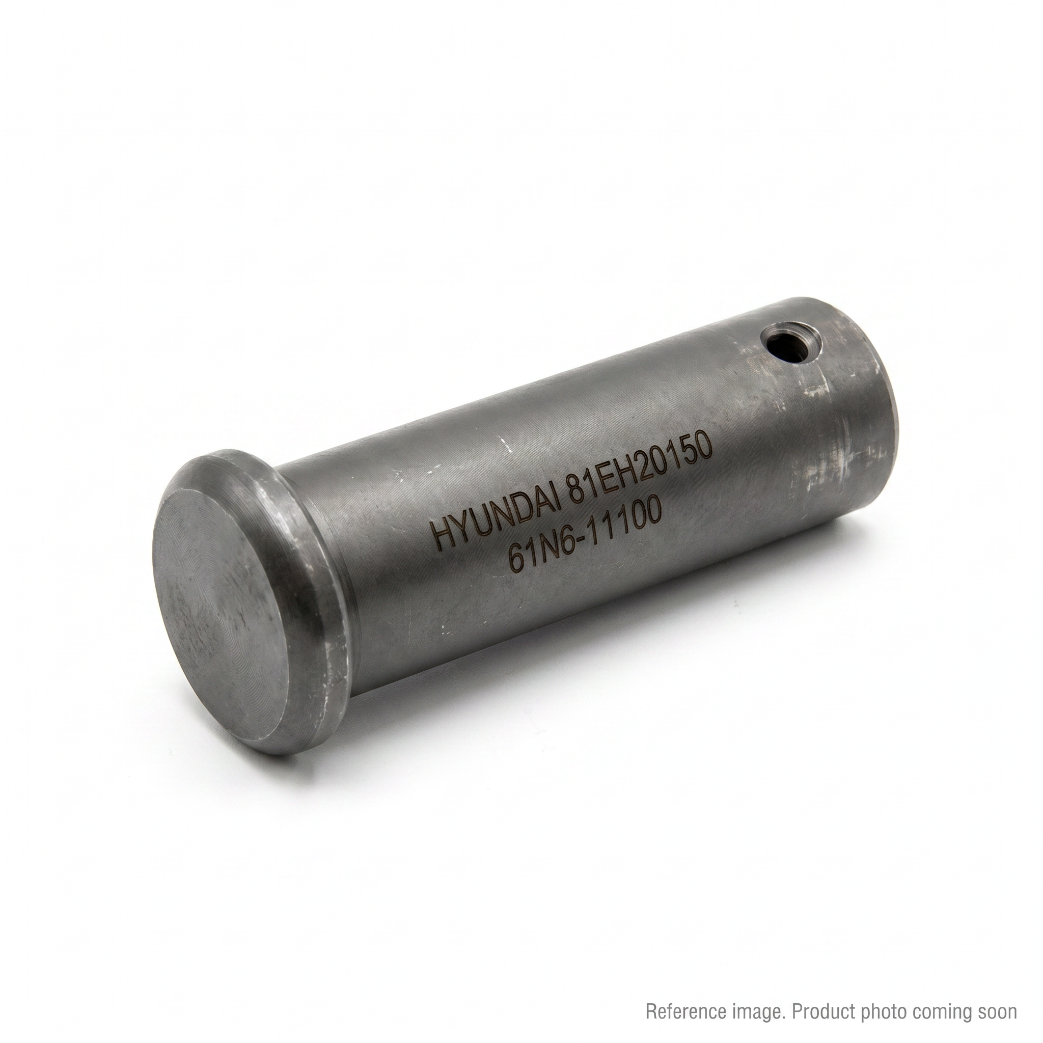 Hyundai 81EH20150 Track Pin-Regular alternate angle product photo | stocked in BC, ships Canada-wide