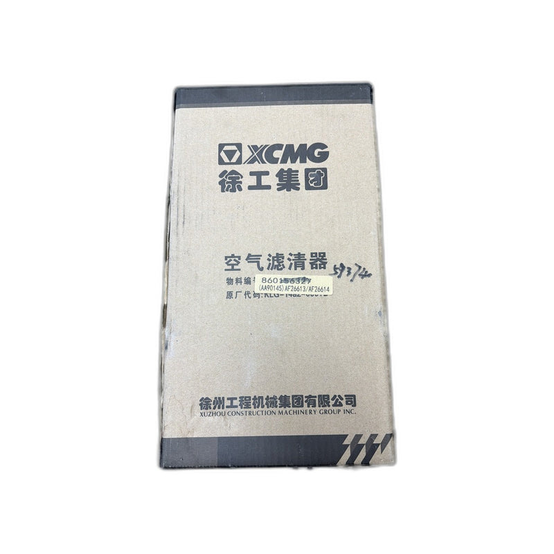 XCMG 860156327 OEM-spec air filter for XCMG heavy equipment