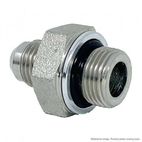 Adaptall 9002-20-20 hydraulic adapter 1-1/4 male JIC 1-1/4 male BSPP