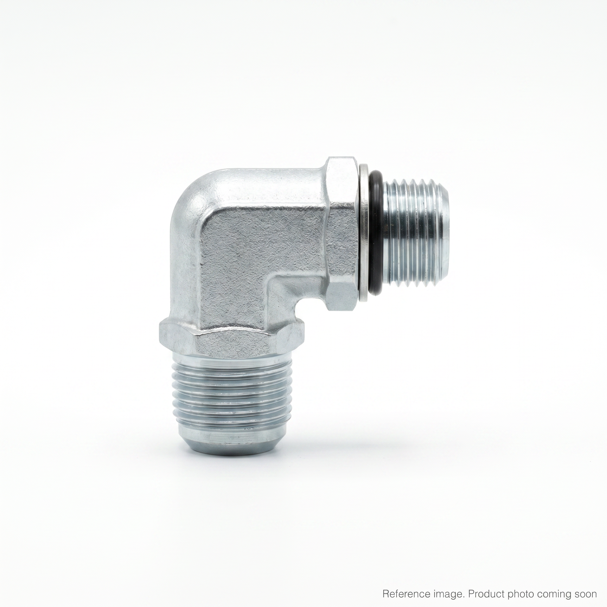 Adaptall 9059-06-06 Hydraulic Adapters three-quarter angle product photo | stocked in BC, ships Canada-wide