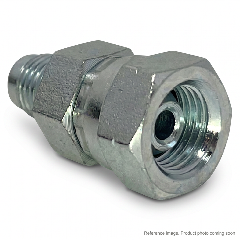 Adaptall 9240-06-04 Hydraulic Adapter JIC Male BSPP Female Swivel