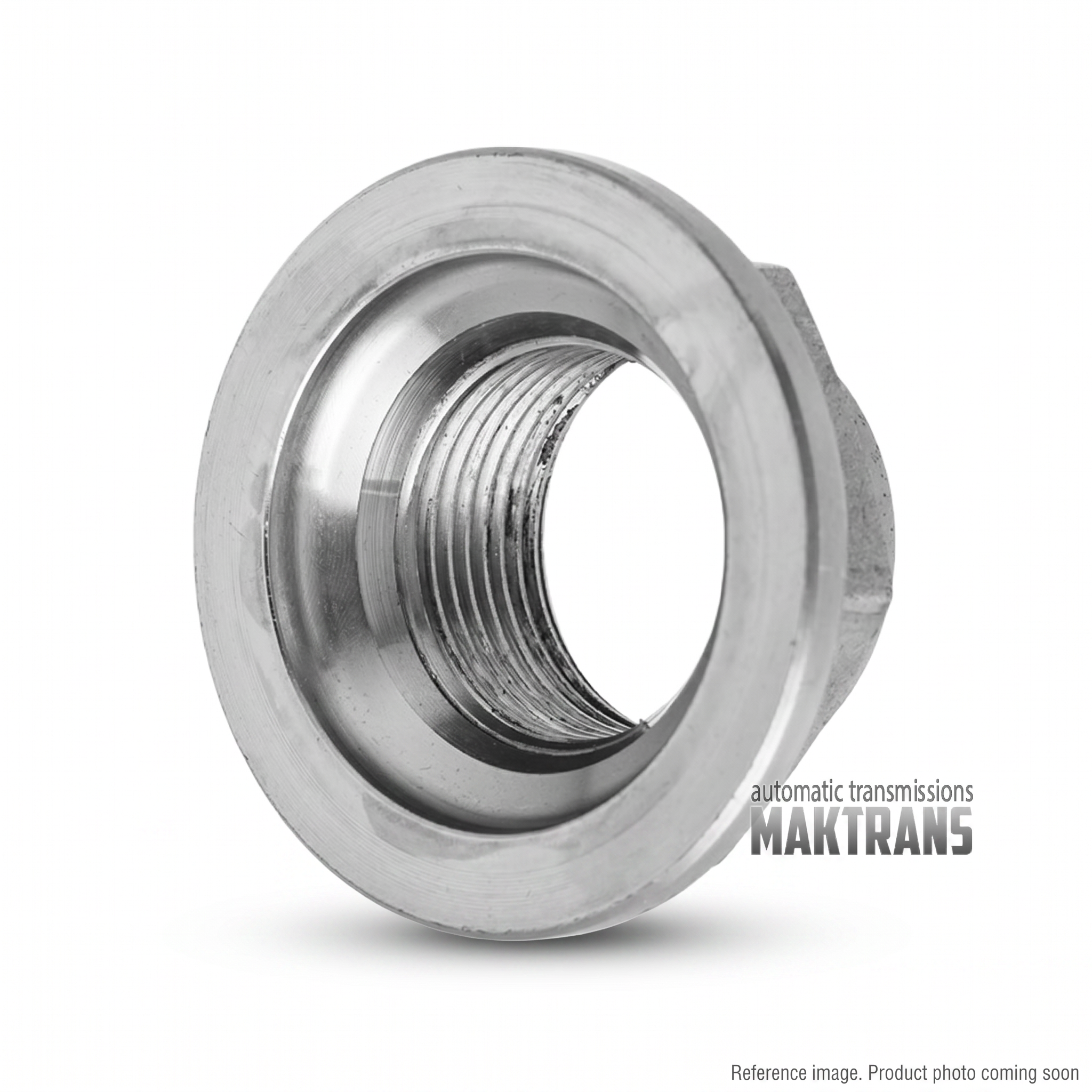 Allison 9416389 Transmission Flange Retaining Lock Nut three-quarter angle product photo | stocked in BC, ships Canada-wide