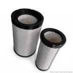 Genuine Fleetguard AA90139 Air Filter Kit — AF26557 + AF26558, fits Case IH Komatsu, BC stock thumbnail 1