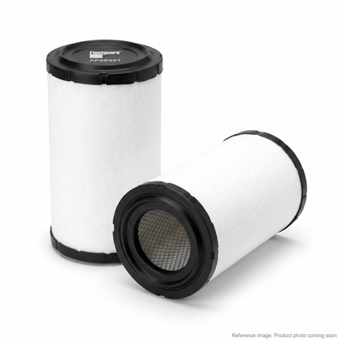 Genuine Fleetguard AF25491 Secondary Air Filter — Donaldson P777639, Baldwin RS3885, JCB Komatsu Volvo, BC stock