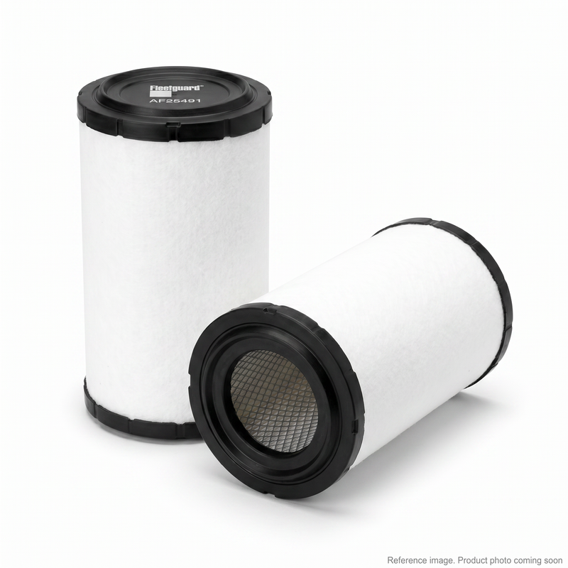 Genuine Fleetguard AF25491 Secondary Air Filter — Donaldson P777639, Baldwin RS3885, JCB Komatsu Volvo, BC stock