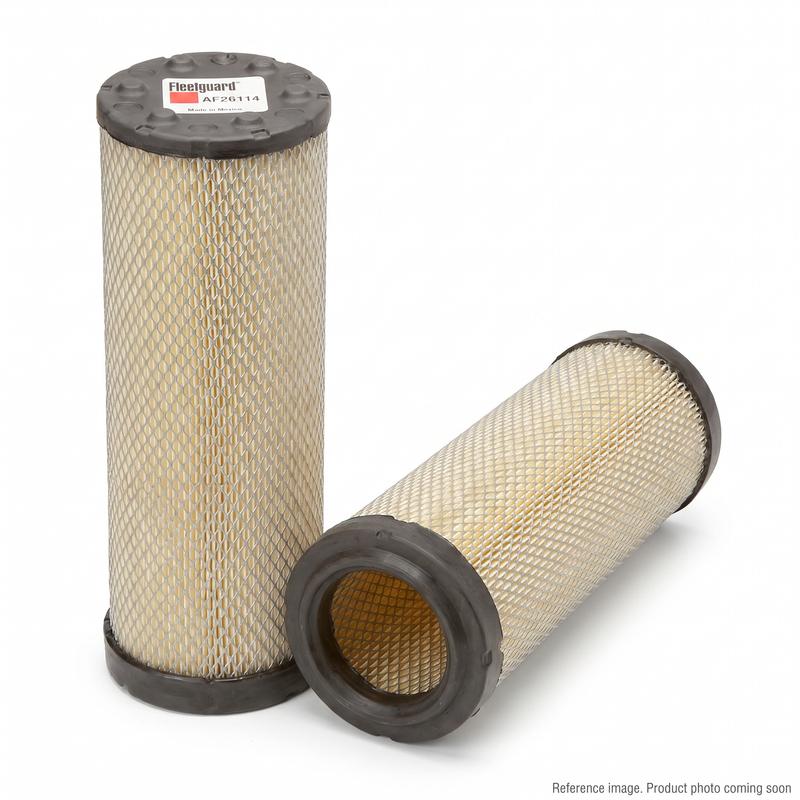 Genuine Fleetguard AF26114 Secondary Inner Magnum RS Air Filter — fits Case IH 249988A1, Komatsu D61, John Deere, Doosan