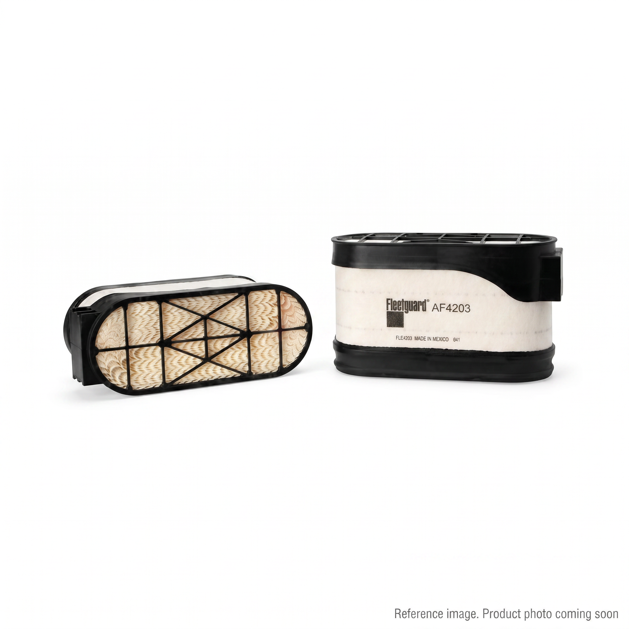 Fleetguard AF4203 Air Filter alternate angle product photo | stocked in BC, ships Canada-wide