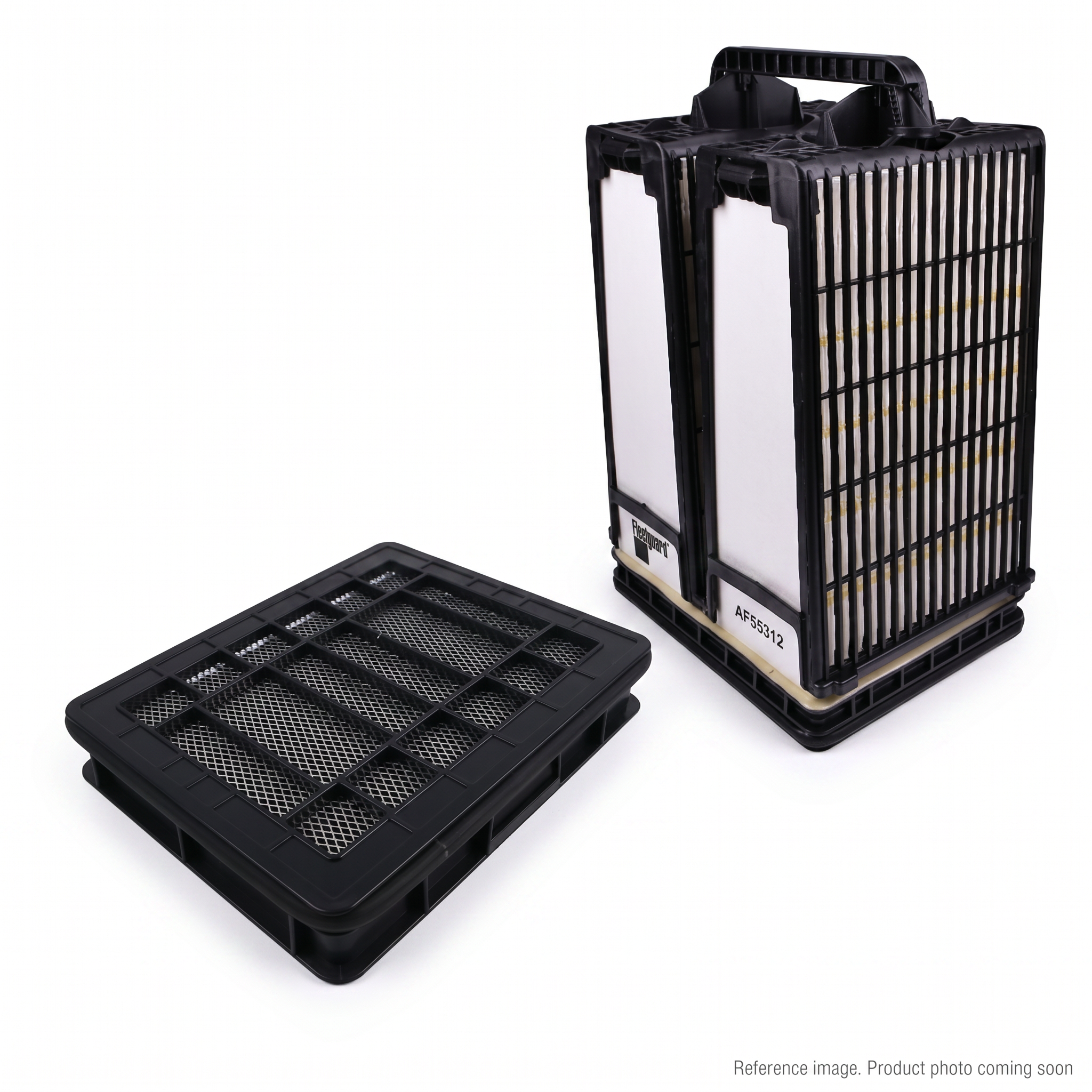 Fleetguard AF55312 Air Filter alternate angle product photo | stocked in BC, ships Canada-wide