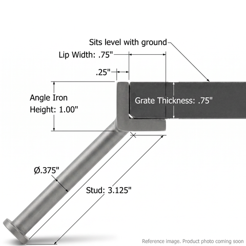 OEM-spec steel angle iron ANGLE-1X1X1/4 – 1x1x1/4 in structural angle, stocked Prince George BC