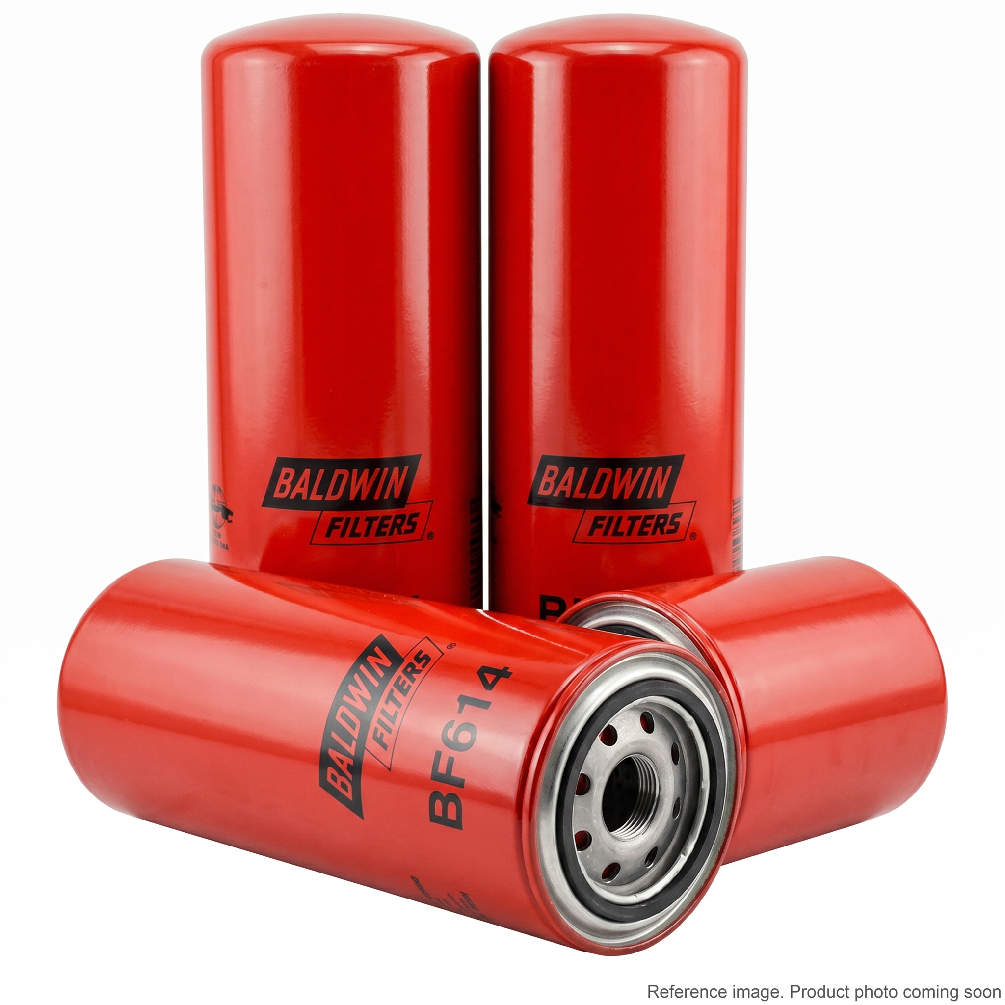 Baldwin BF614 Fuel Filter alternate angle product photo | stocked in BC, ships Canada-wide