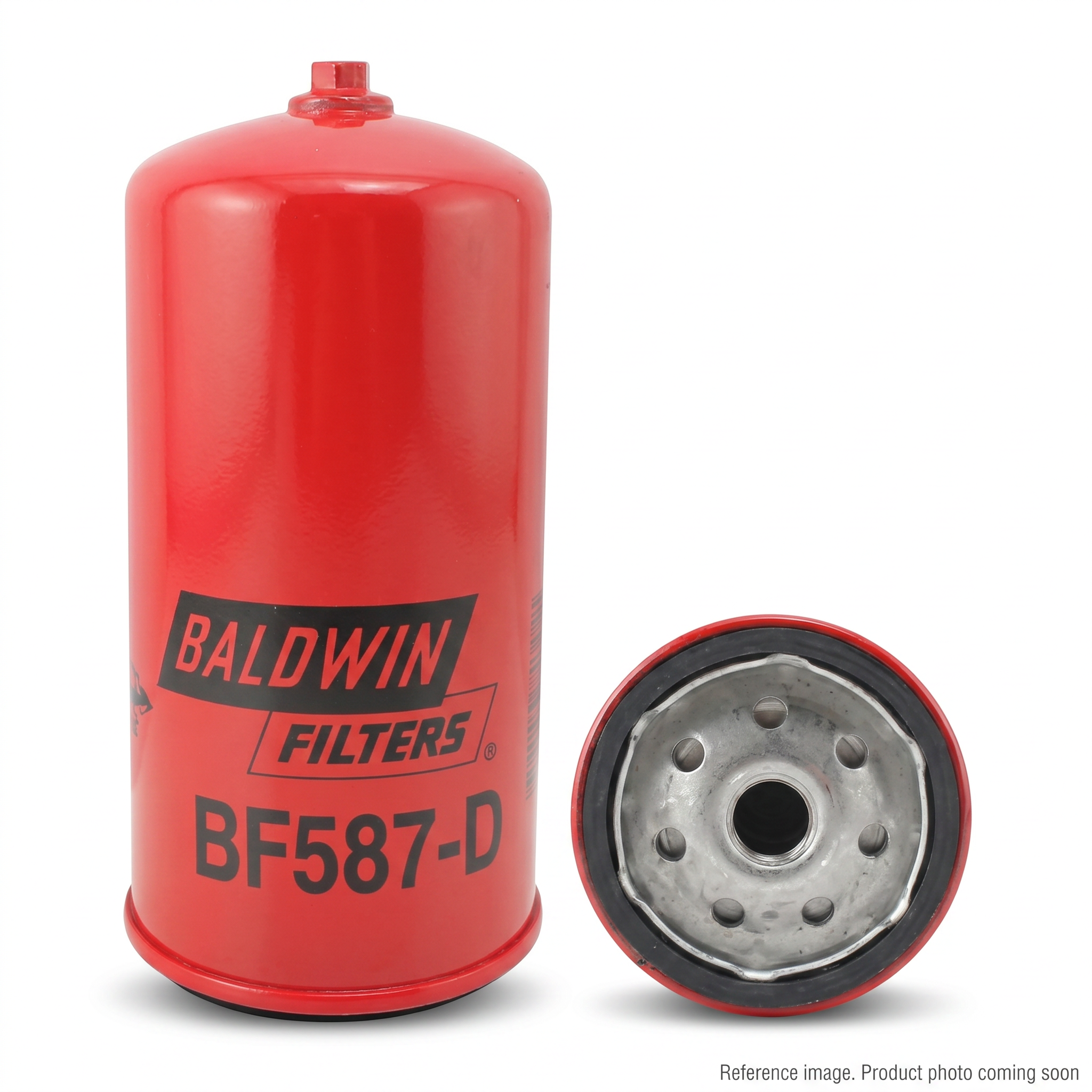 Baldwin BF7966 Fuel Filter alternate angle product photo | stocked in BC, ships Canada-wide