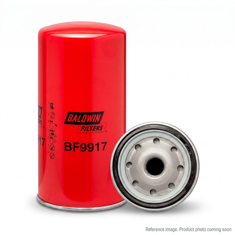 John Deere BF9917 High Efficiency Fuel Spin-on Filter front product photo | stocked in BC, ships Canada-wide