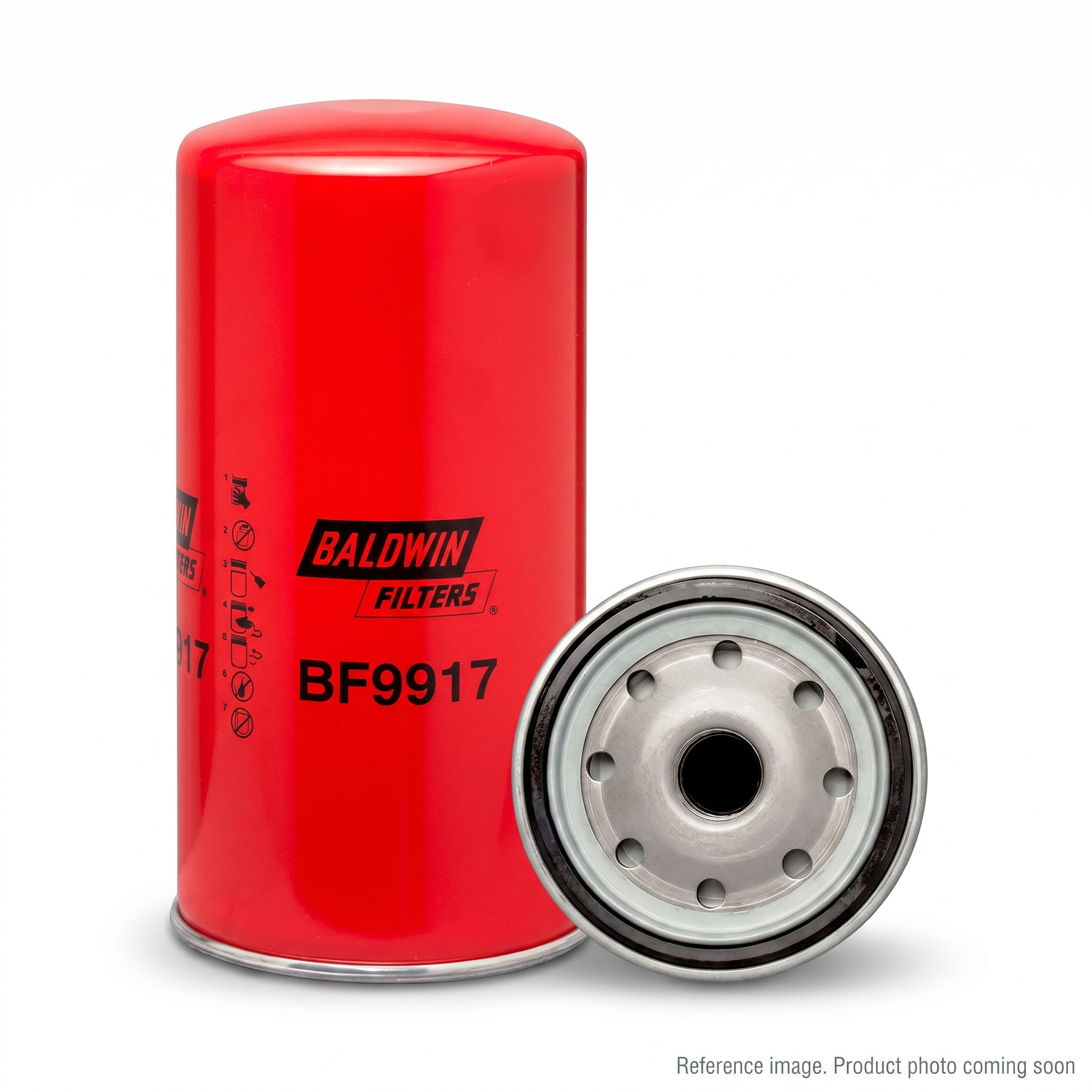John Deere BF9917 High Efficiency Fuel Spin-on Filter front product photo | stocked in BC, ships Canada-wide