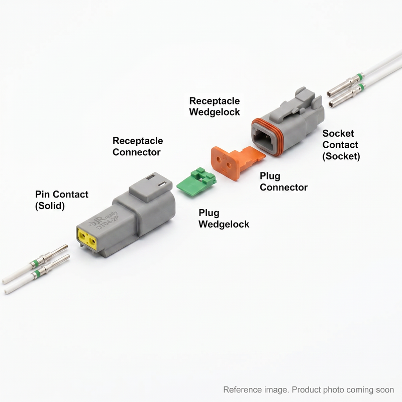 Deutsch DT06-6S 6-Pin IP68 Waterproof Connector Plug | Deutz Engine Prince George BC