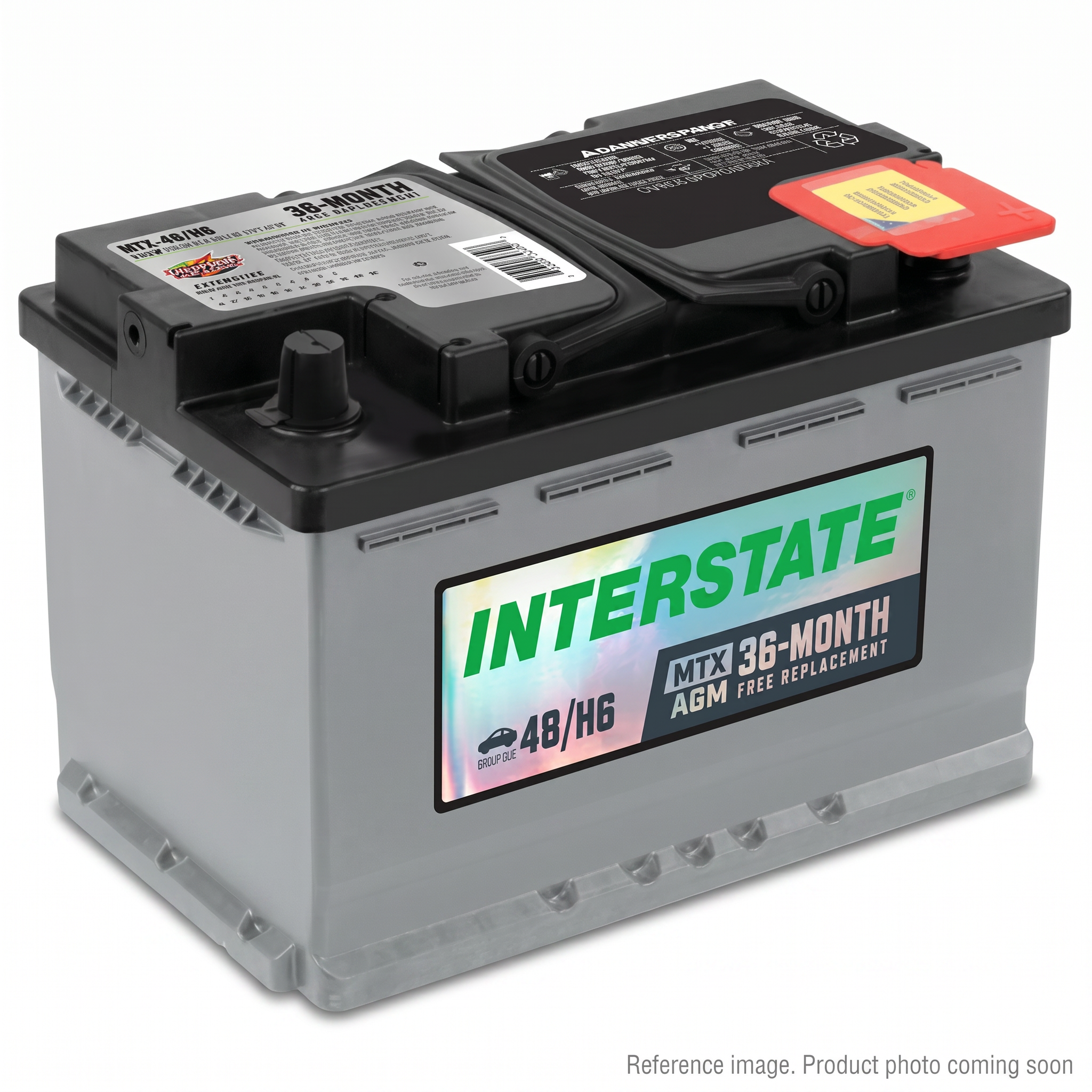 East Penn Manufacturing CORE, BATTERY 48/H6 Batteries alternate angle product photo | stocked in BC, ships Canada-wide