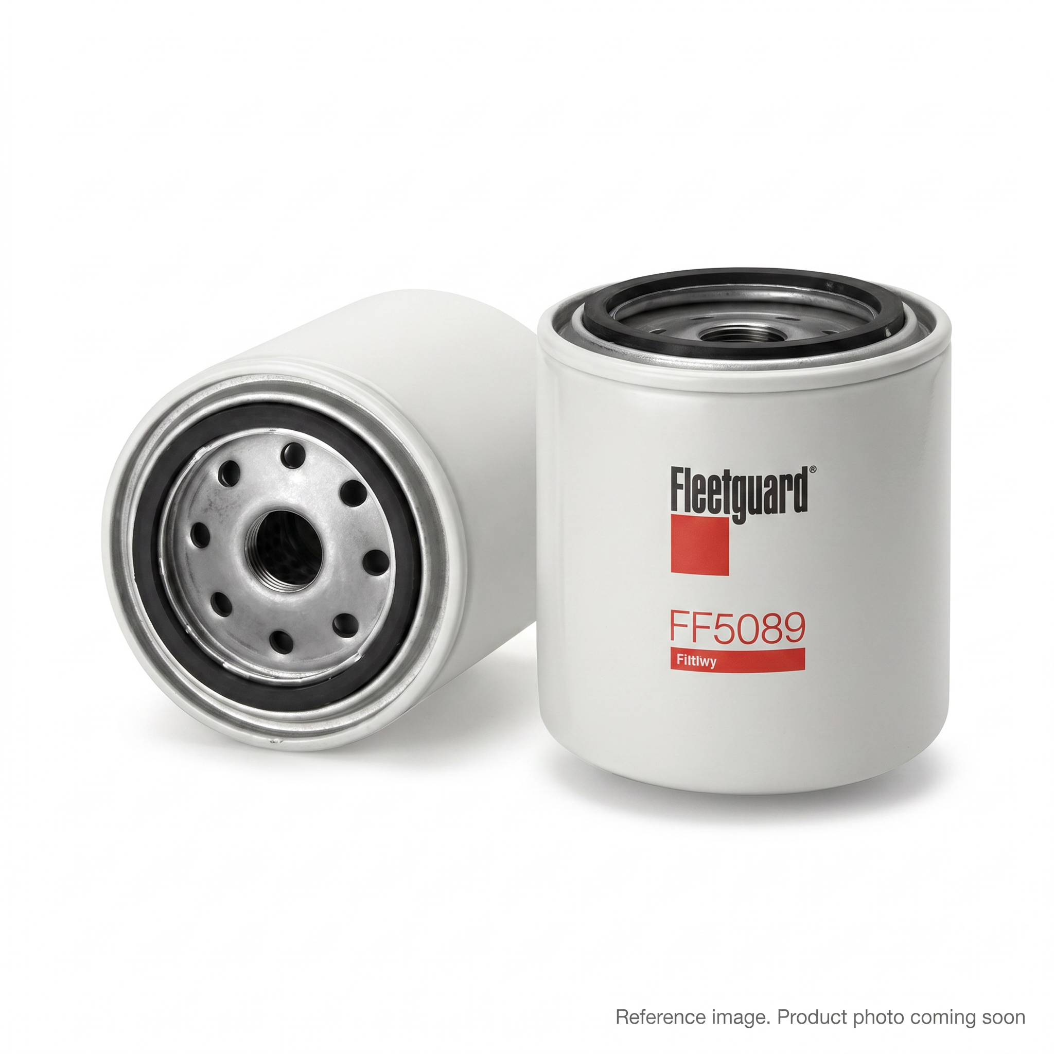 Fleetguard FF5089 Fuel Filter three-quarter angle product photo | stocked in BC, ships Canada-wide
