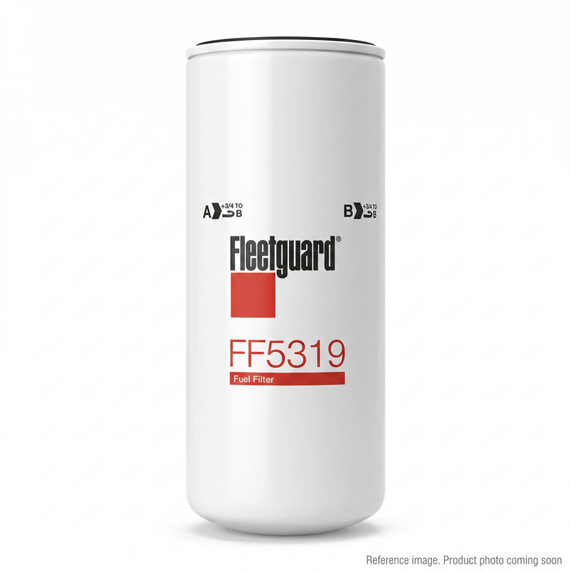 Fleetguard FF5319 Fuel Filter front product photo | stocked in BC, ships Canada-wide