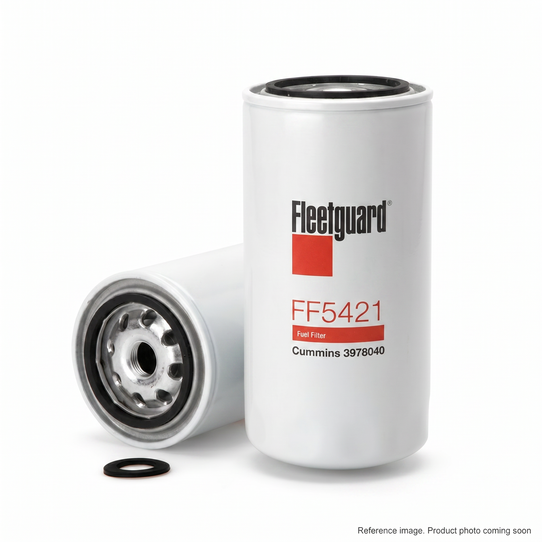 Fleetguard FF5421 Fuel Filter three-quarter angle product photo | stocked in BC, ships Canada-wide
