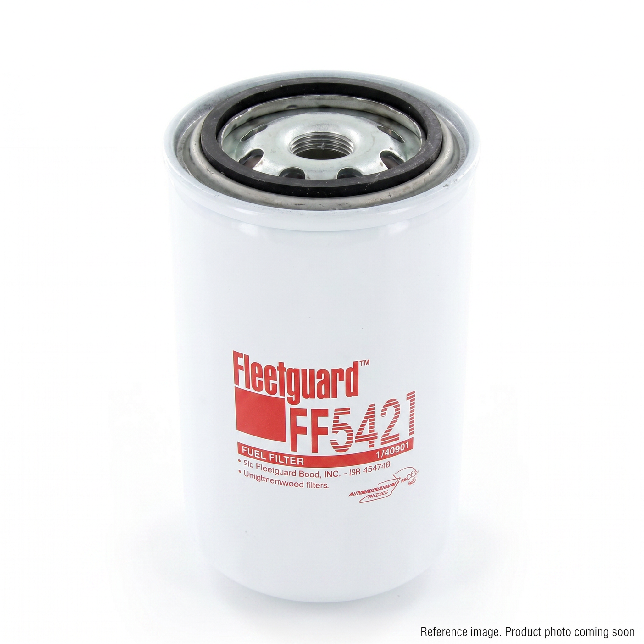 Fleetguard FF5421 Fuel Filter alternate angle product photo | stocked in BC, ships Canada-wide