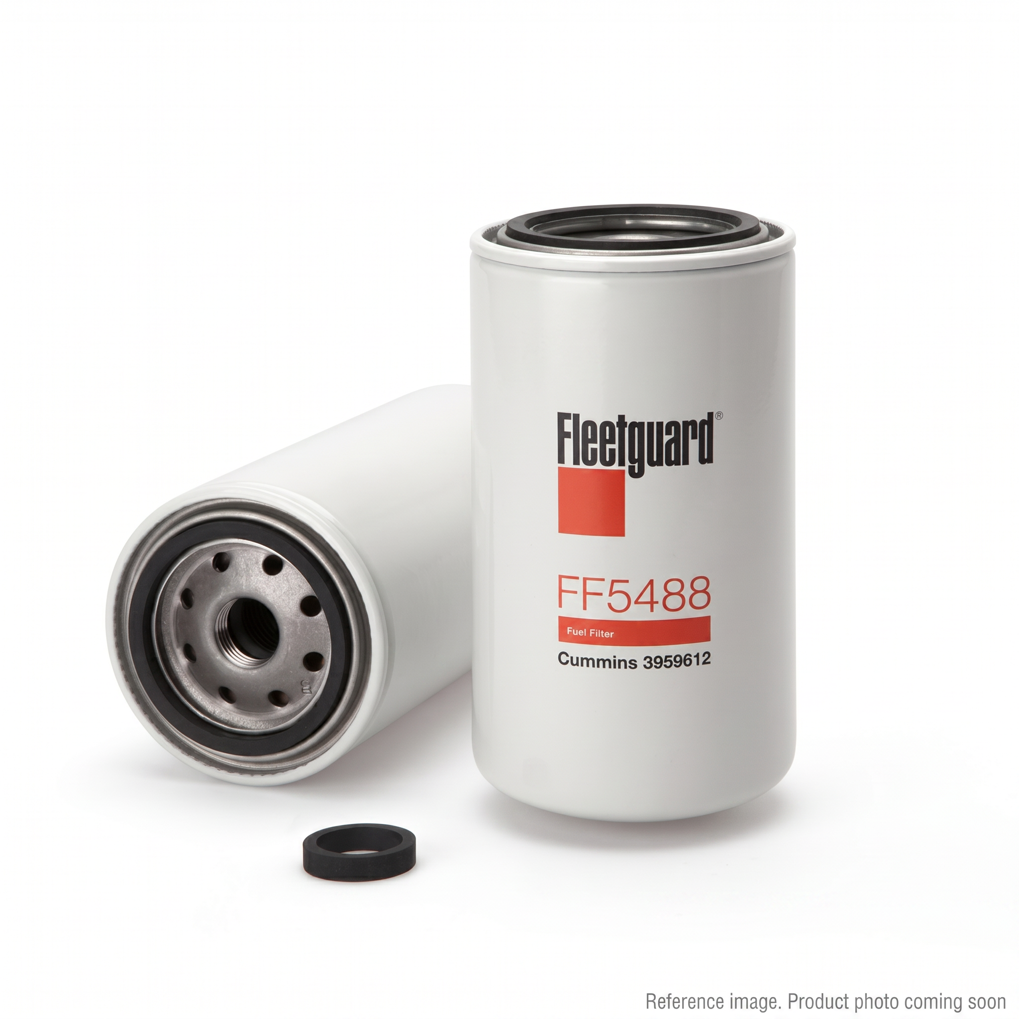 Fleetguard FF5488 Fuel Filter alternate angle product photo | stocked in BC, ships Canada-wide