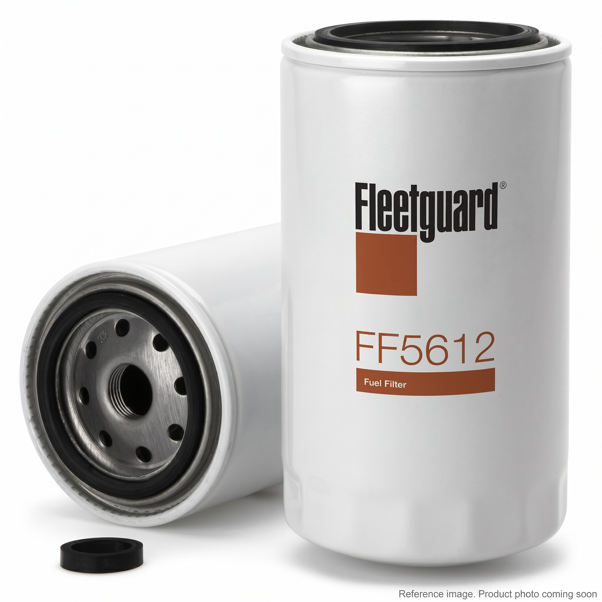 Fleetguard FF5612 Fuel Filter three-quarter angle product photo | stocked in BC, ships Canada-wide