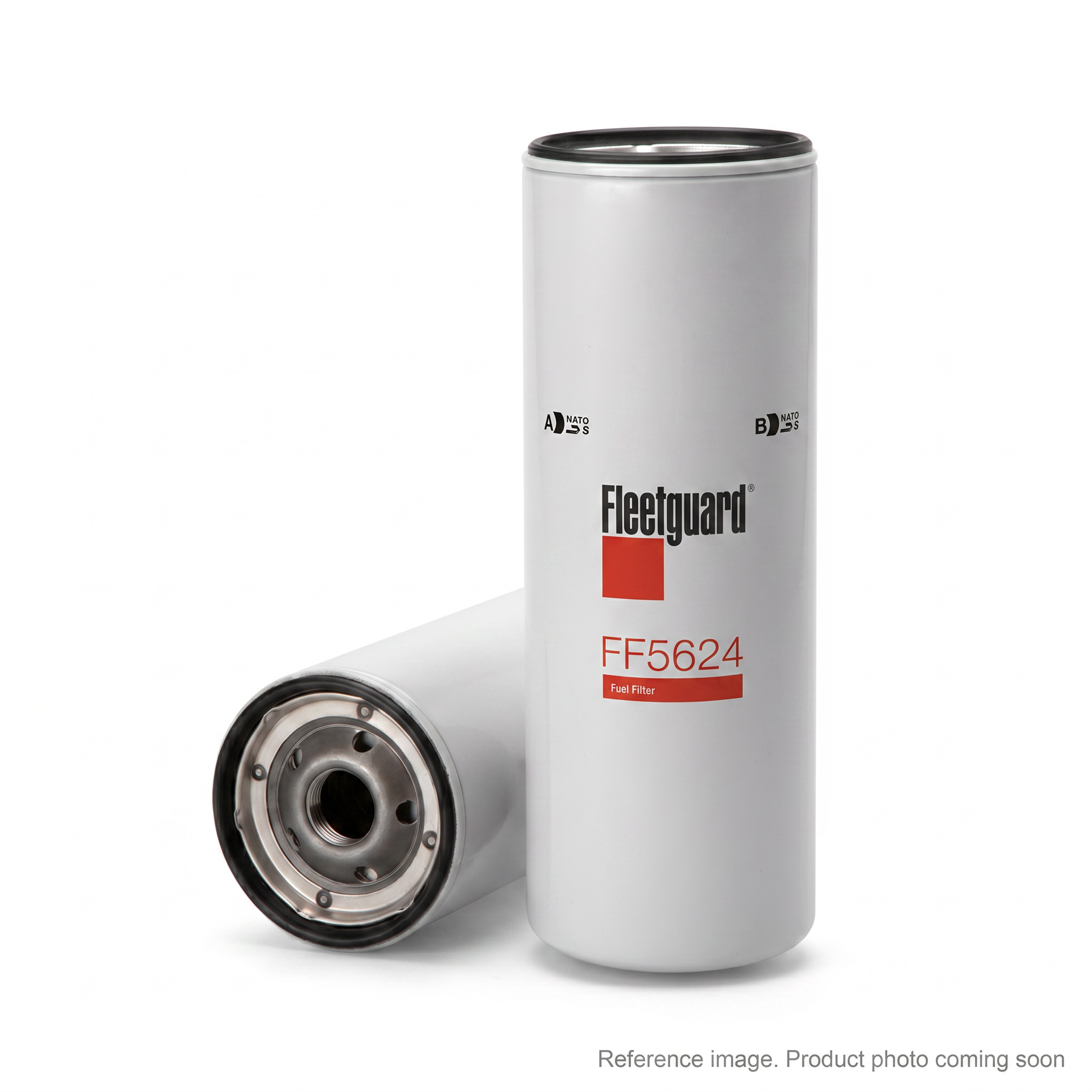 Fleetguard FF5624 Fuel Filter alternate angle product photo | stocked in BC, ships Canada-wide