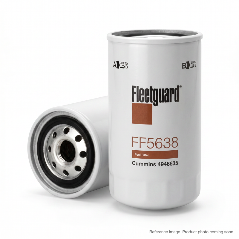 Genuine Fleetguard FF5638 Fuel Filter — Cummins QSB3.3 Tier 4, Komatsu, Dynapac