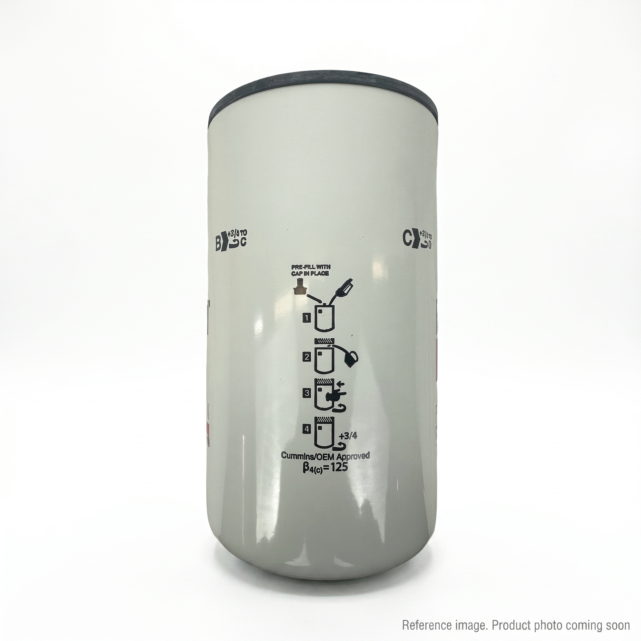 Fleetguard FF5825NN Fuel Filter front product photo | stocked in BC, ships Canada-wide