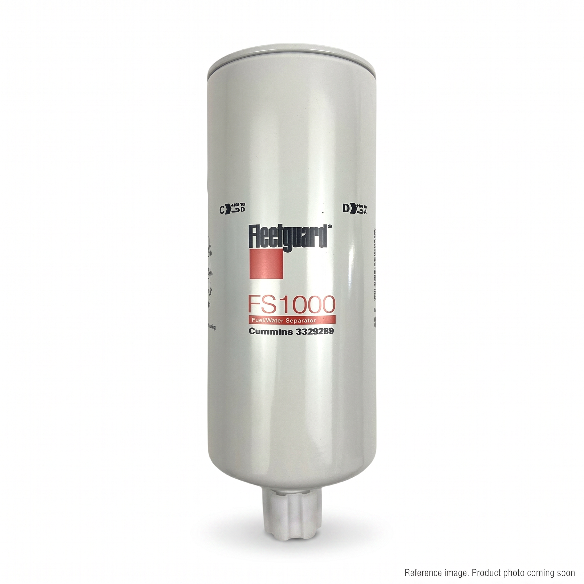 Fleetguard FS1000 Fuel/Water Separator front product photo | stocked in BC, ships Canada-wide