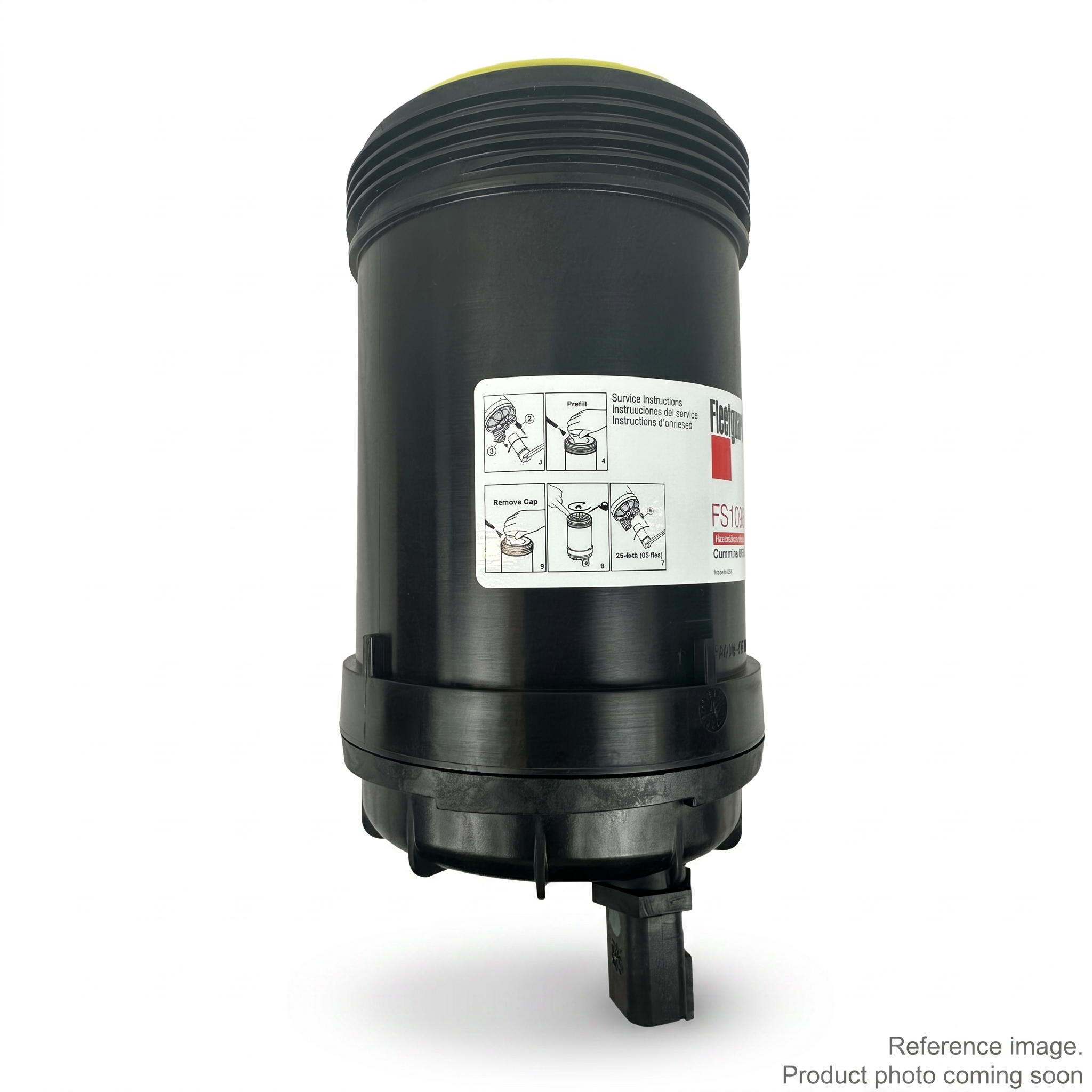 Fleetguard FS1098 Fuel/Water Separator alternate angle product photo | stocked in BC, ships Canada-wide