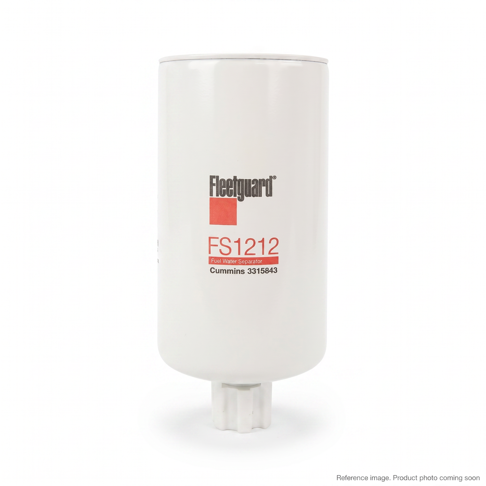 Fleetguard FS1212 Fuel Water Separator alternate angle product photo | stocked in BC, ships Canada-wide
