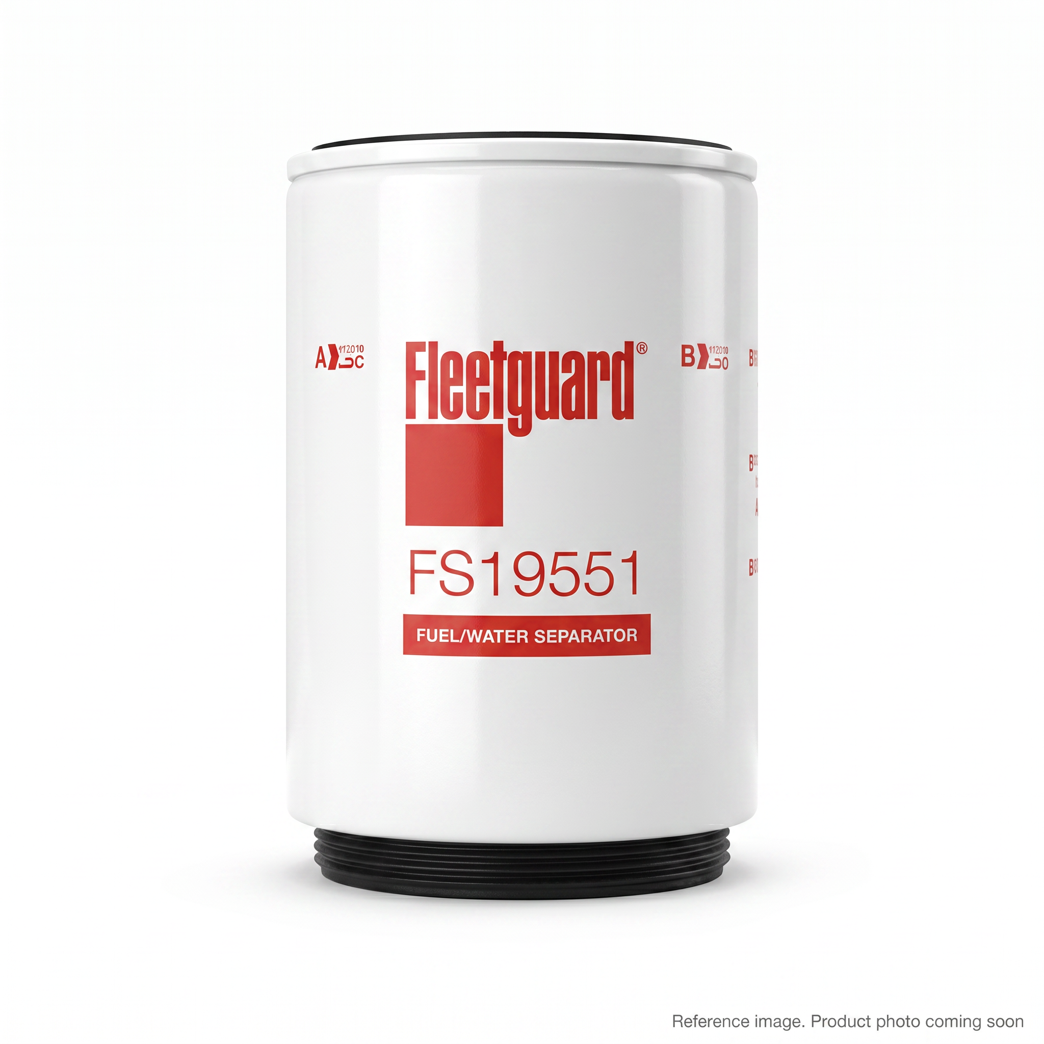 Fleetguard FS19550 Fuel/Water Separator front product photo | stocked in BC, ships Canada-wide