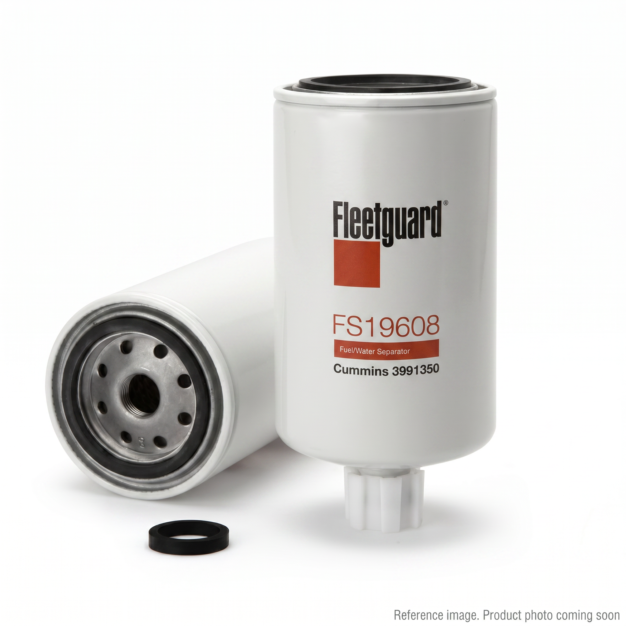 Fleetguard FS19608 Fuel Water Separator alternate angle product photo | stocked in BC, ships Canada-wide