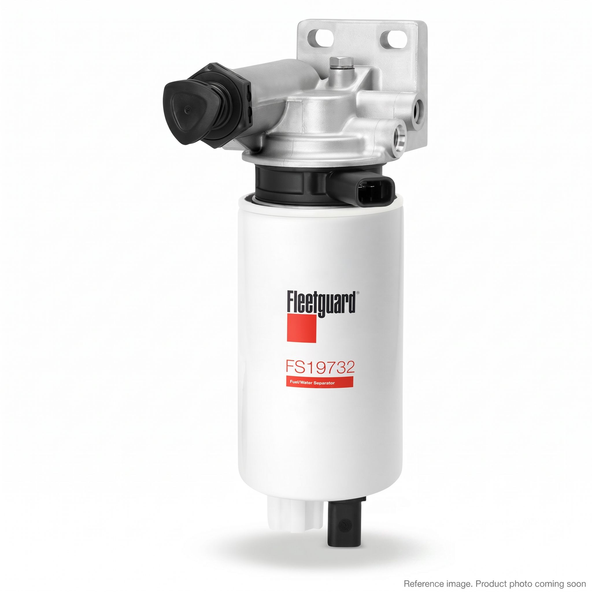 Fleetguard FS19732 Fuel Water Separator three-quarter angle product photo | stocked in BC, ships Canada-wide