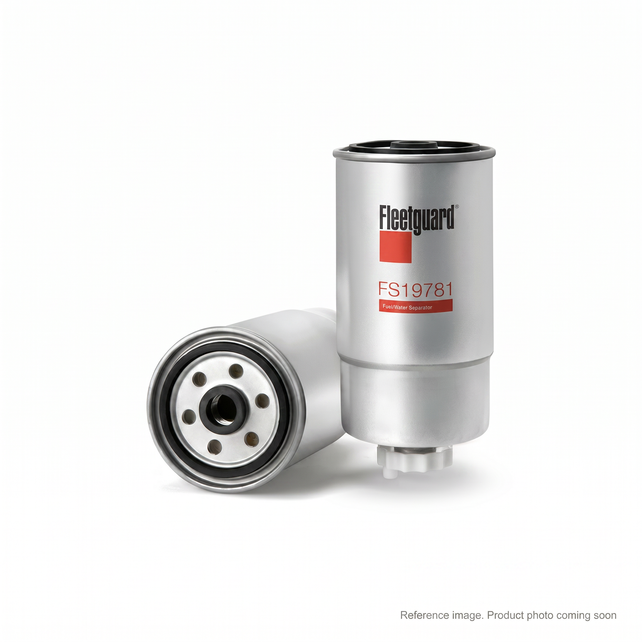 Fleetguard FS19781 Fuel Water Separator three-quarter angle product photo | stocked in BC, ships Canada-wide