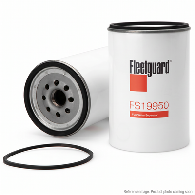 Fleetguard FS19950 Fuel Water Separator front product photo | stocked in BC, ships Canada-wide