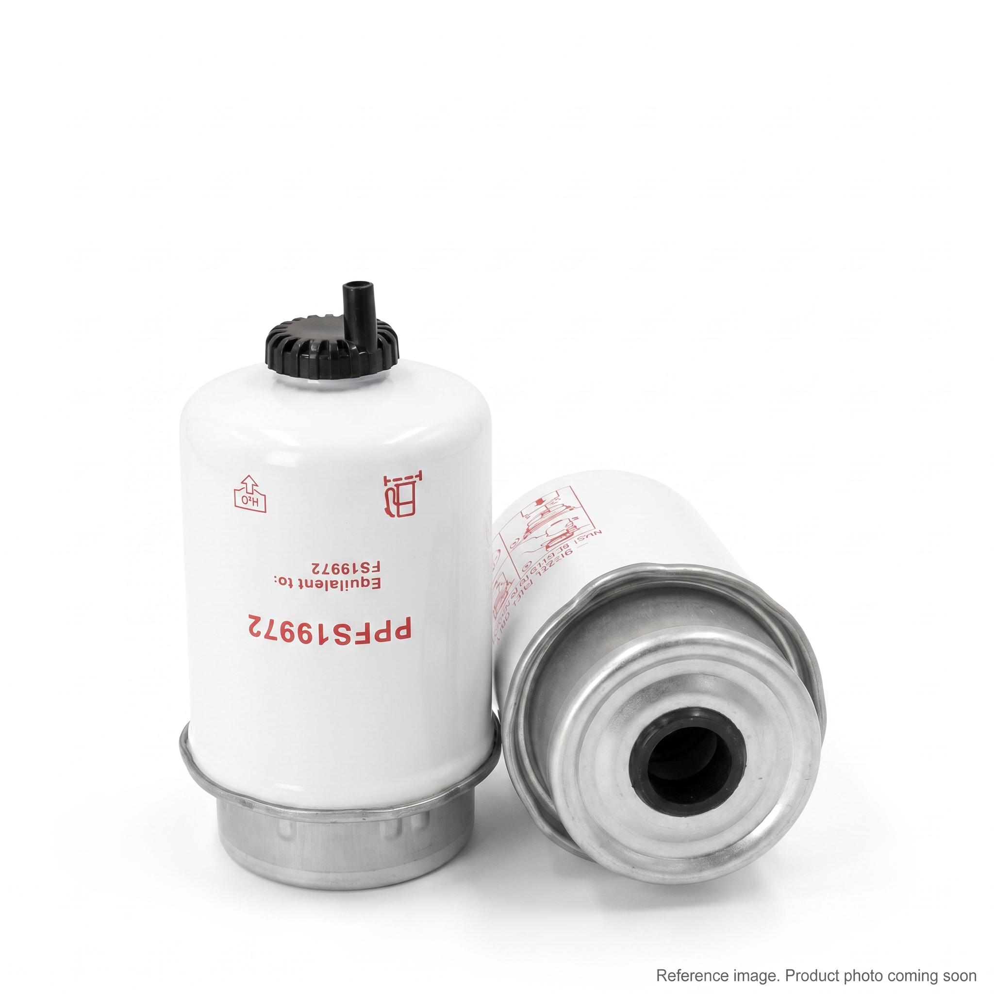 Fleetguard FS19972 Fuel Water Separator alternate angle product photo | stocked in BC, ships Canada-wide