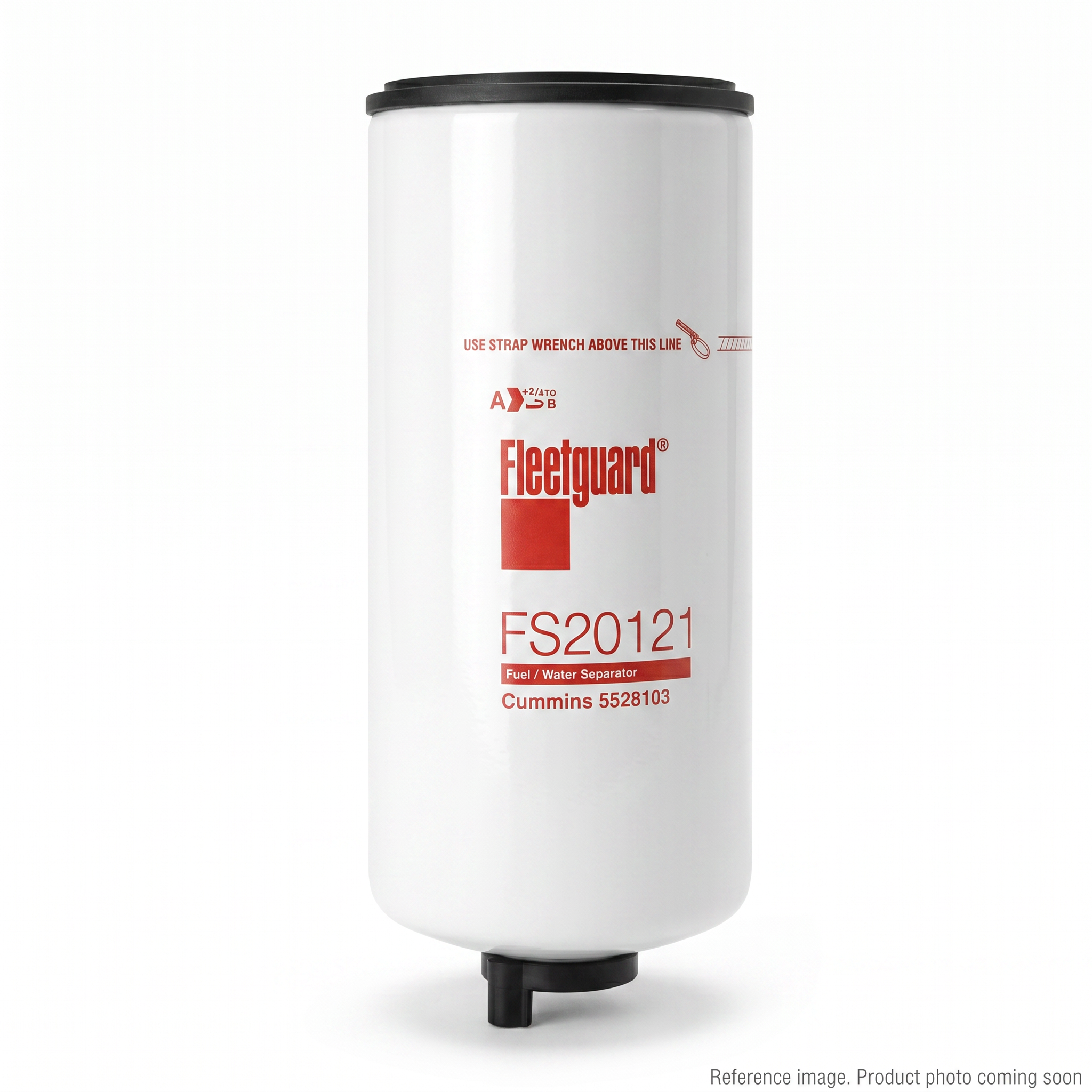 Fleetguard FS20121 Fuel/Water Separator front product photo | stocked in BC, ships Canada-wide