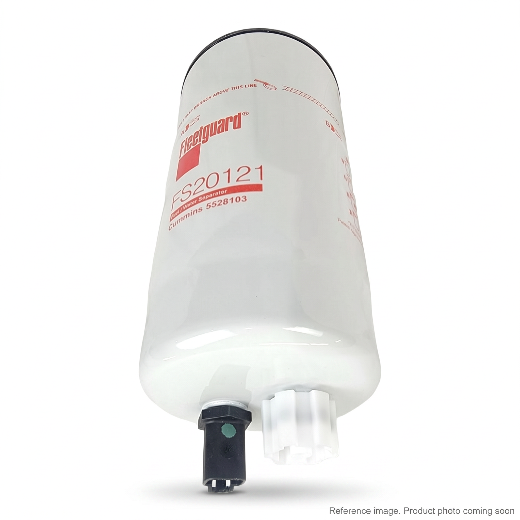 Fleetguard FS20121 Fuel/Water Separator alternate angle product photo | stocked in BC, ships Canada-wide