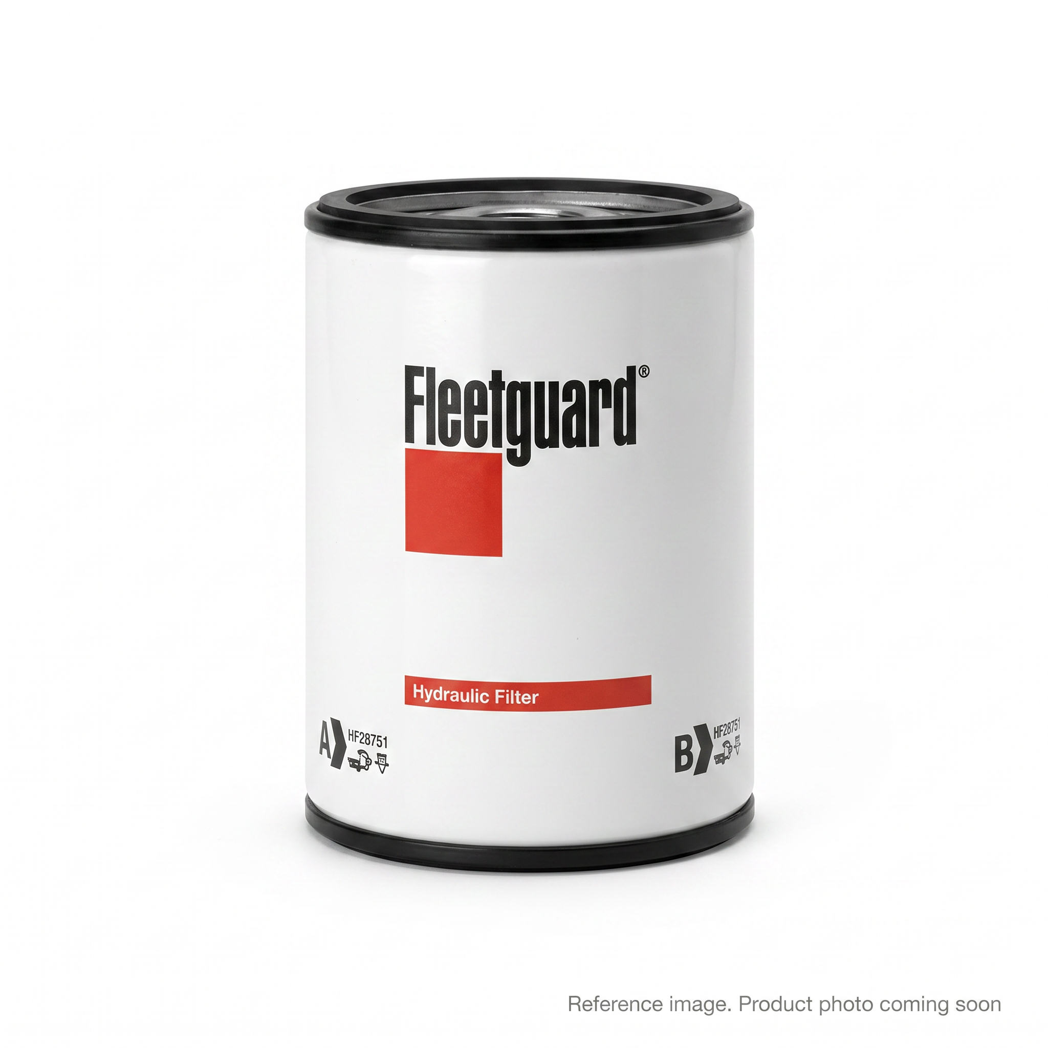 Fleetguard HF28751 Hydraulic Filter three-quarter angle product photo | stocked in BC, ships Canada-wide