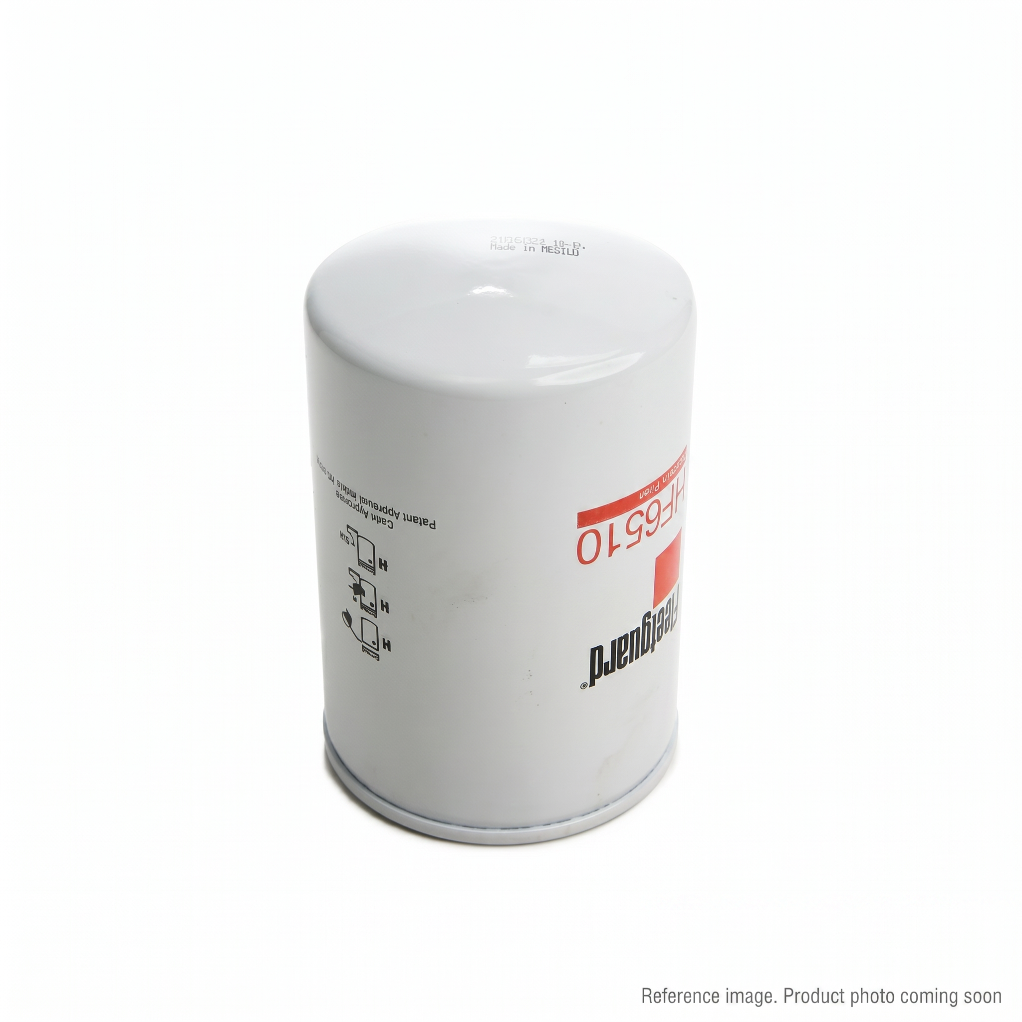 Fleetguard HF6510 Hydraulic Filter three-quarter angle product photo | stocked in BC, ships Canada-wide