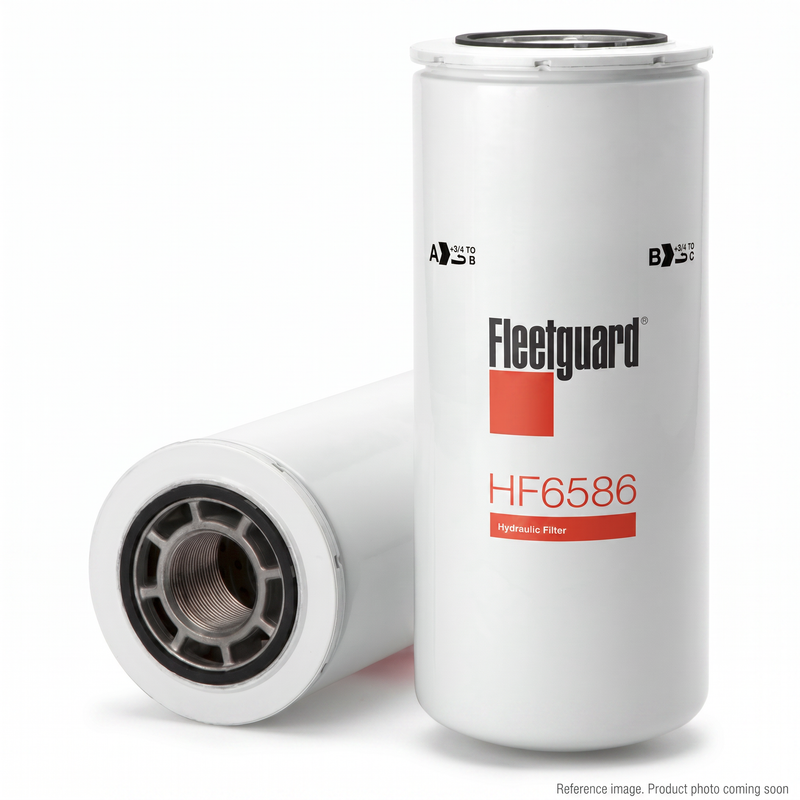 Genuine Fleetguard HF6586 Hydraulic Filter for Caterpillar 416B, 963C, Volvo, John Deere